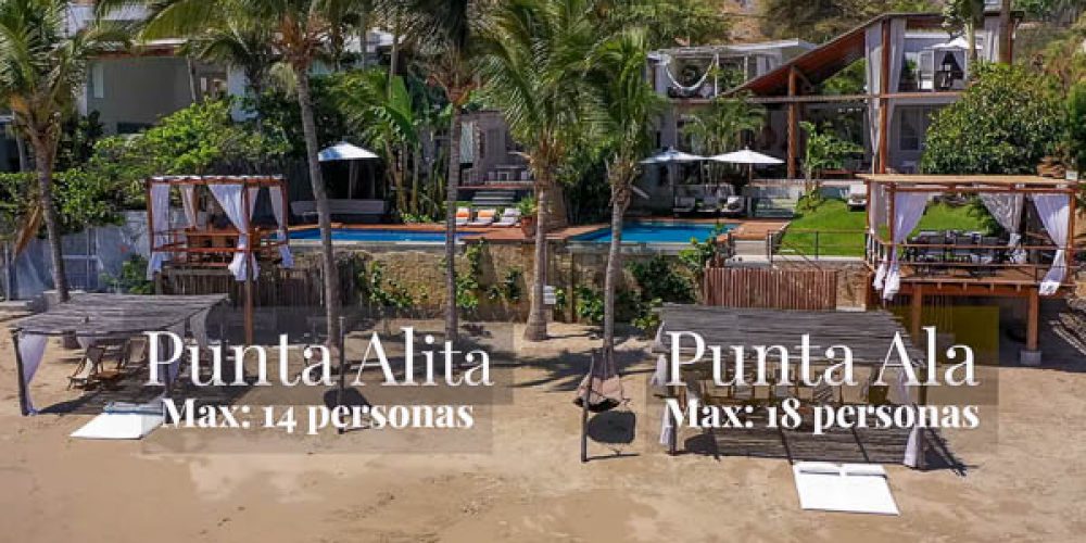 Casa Punta Ala y Casa Punta Alita, dos de las mejores casas de playa en Las Pocitas