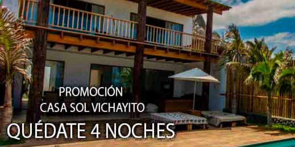 Casa Sol en Vichayito con promoción para noviembre 2023