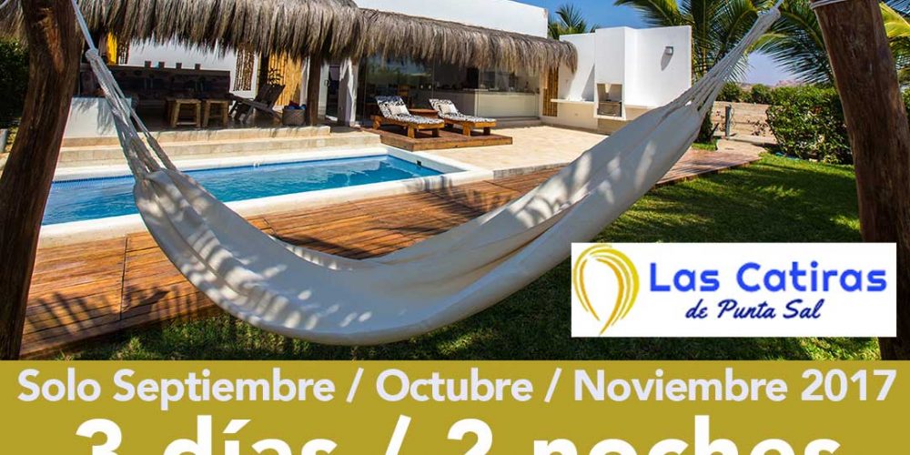 Special Price 2017 at Las Catiras Beach House at Punta Sal