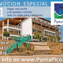 Special Discount at Punta Pico Hotel (Zorritos)