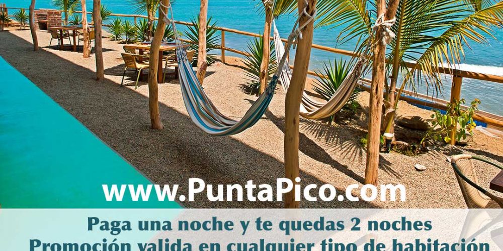 Punta Pico con promoción 2 x 1