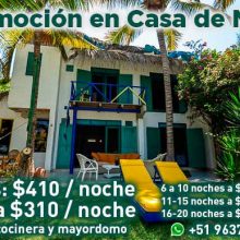 Casa de Mate en playa Pocitas con nueva promoción