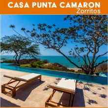 Casa Punta Camarón, vista espectacular al mar de Zorritos, Tumbes